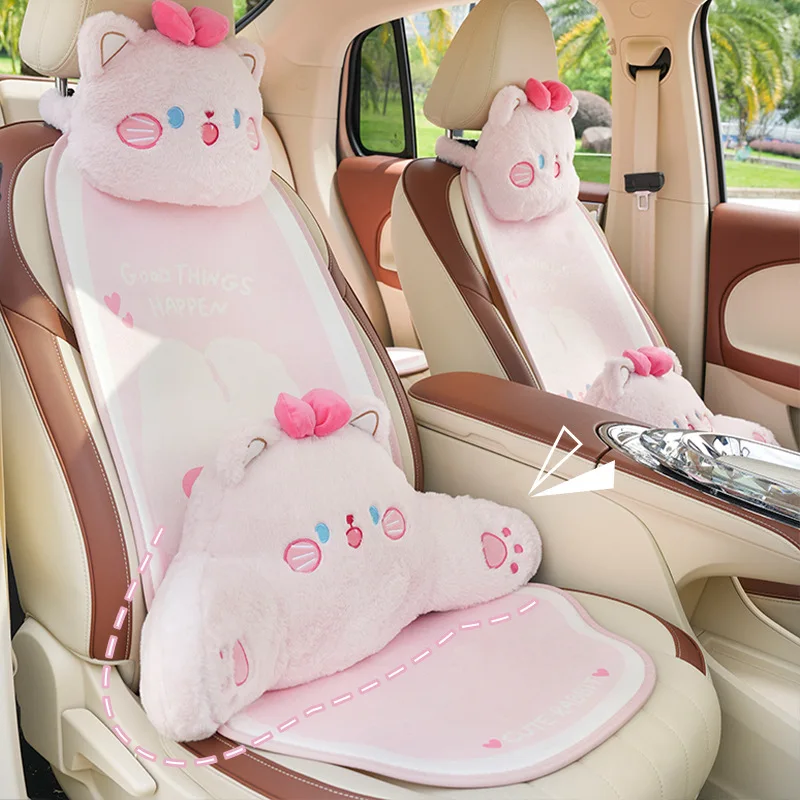 New Cartoon Plush Pink Rabbit Winter Plush Four Seasons Universal Soft Protective Car Seat Cushion Car Interior Ornaments
New Cartoon Plush Pink Rabbit Winter Plush Four Seasons Universal Soft Protective Car Seat Cushion Car Interior Ornaments