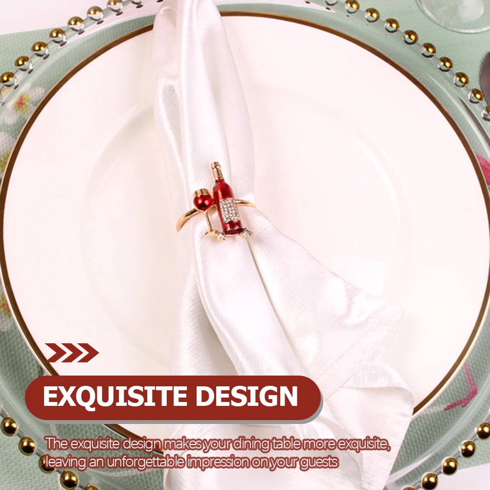 4pcs Napkin Ring Accessories Zinc Alloy Decorative Serviette Buckle Reusable Party Hotel Wedding Napkin Holder
4pcs Napkin Ring Accessories Zinc Alloy Decorative Serviette Buckle Reusable Party Hotel Wedding Napkin Holder