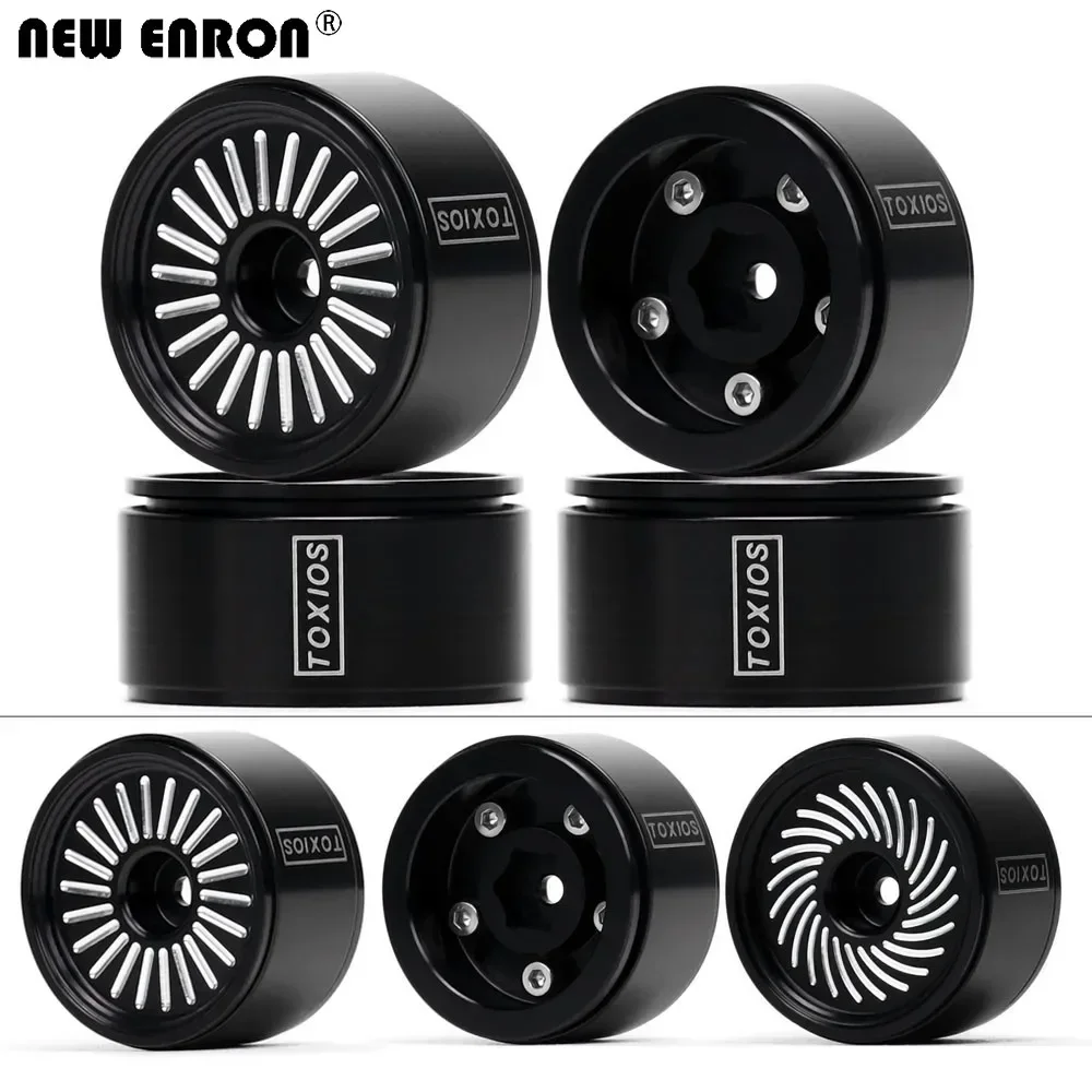 Aluminum Beadlock Wheel Rim Hub 1.0" Black for RC CAR 1/24 Axial SCX24 C10 B-17 Deadbolt AX90081 FCX24 1/18 Traxxas TRX4M
Aluminum Beadlock Wheel Rim Hub 1.0" Black for RC CAR 1/24 Axial SCX24 C10 B-17 Deadbolt AX90081 FCX24 1/18 Traxxas TRX4M