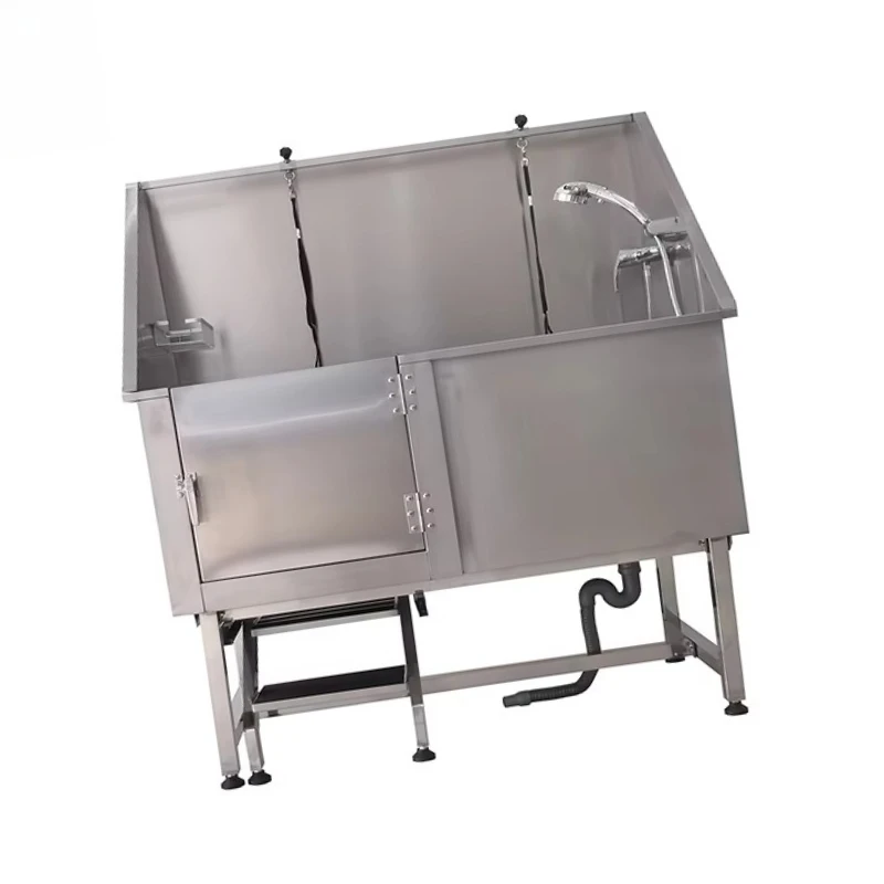 Экологичная многофункциональная современная ванна для груминга животных из нержавеющей стали с душевой лейкой и холодным краном для собак и кошек
Экологичная многофункциональная современная ванна для груминга животных из нержавеющей стали с душевой лейкой и холодным краном для собак и кошек