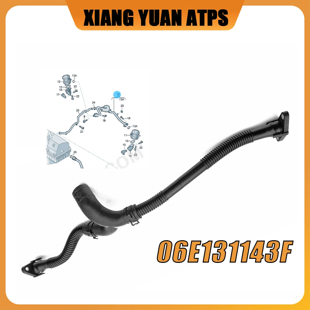 06E131143F EGR Valve Connecting Hose Pipe For Audi A6L 2005-2012 A6 S6 2005-2008 06E131143E
06E131143F EGR Valve Connecting Hose Pipe For Audi A6L 2005-2012 A6 S6 2005-2008 06E131143E