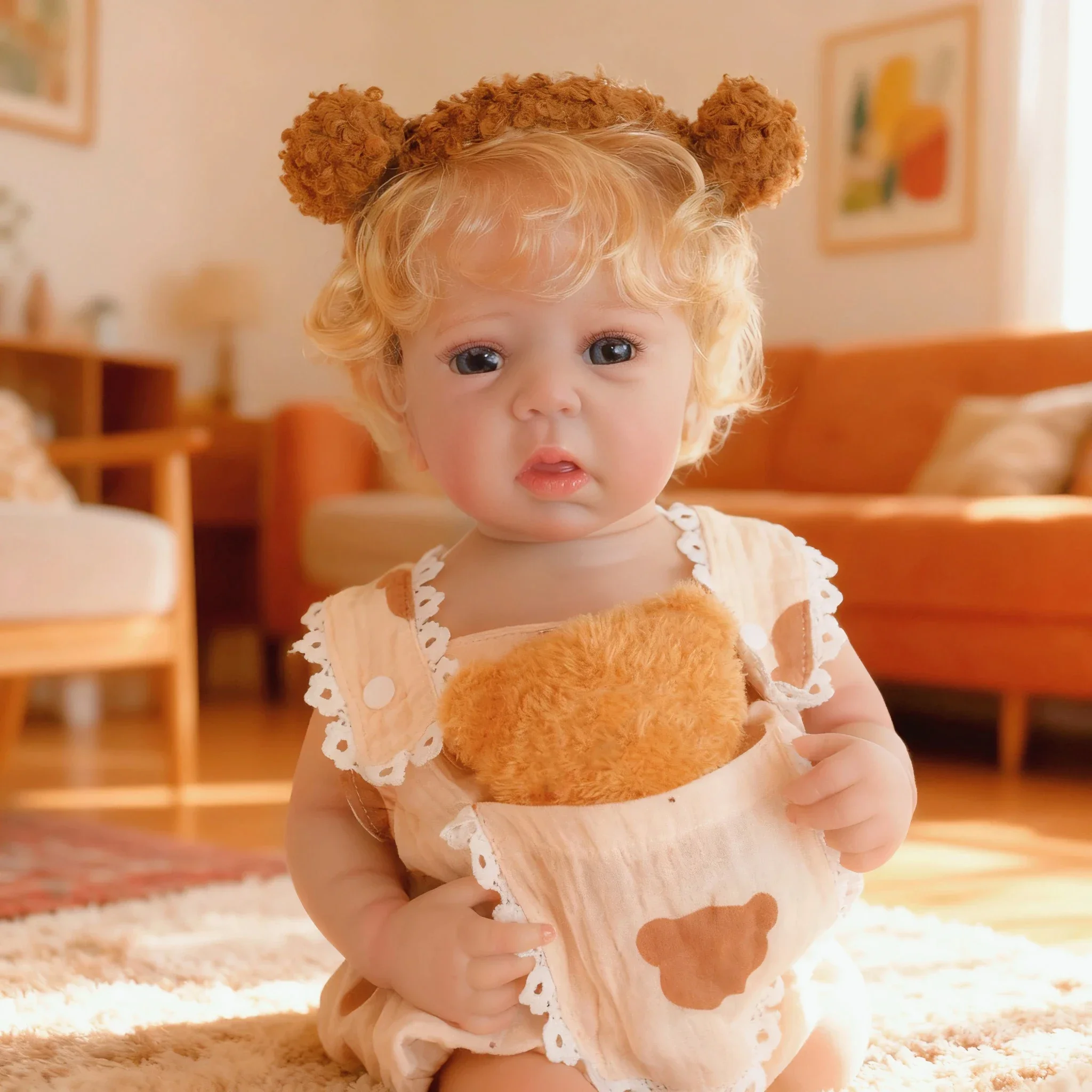 Full Vinyl Girl Body Lifelike Reborn Doll 19Inch Hand Rooted Hair Multiple Layers Painting 3D Skin Collectible Art Doll
Full Vinyl Girl Body Lifelike Reborn Doll 19Inch Hand Rooted Hair Multiple Layers Painting 3D Skin Collectible Art Doll