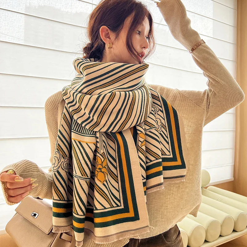 2024 New Elegant Brand Scarves for Women Shawl Print Striped Scarf Female Bandana Square Shawls Scarfs for Ladies 2024 T346
2024 New Elegant Brand Scarves for Women Shawl Print Striped Scarf Female Bandana Square Shawls Scarfs for Ladies 2024 T346