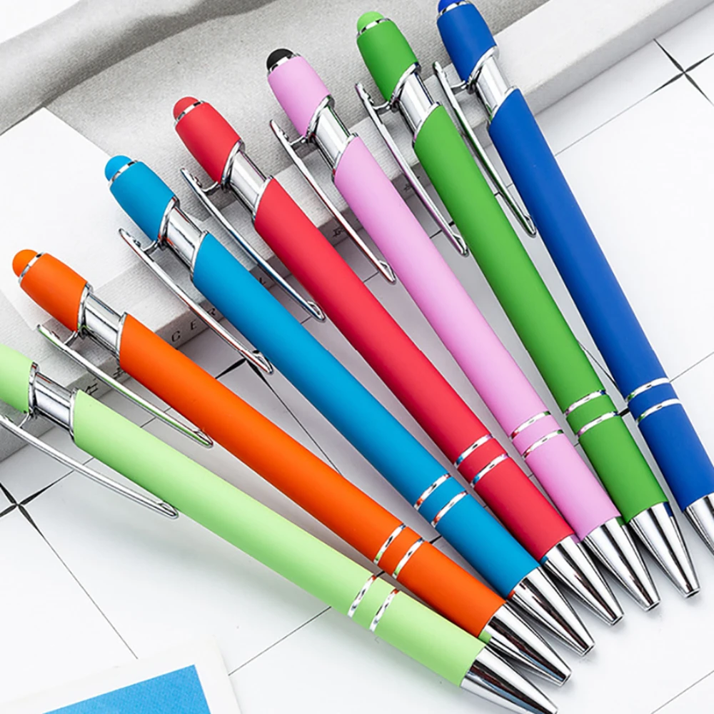 100pcs Metal Stylus Touch Screen Ballpoint Pen for Stationery Office School Supplies
100pcs Metal Stylus Touch Screen Ballpoint Pen for Stationery Office School Supplies