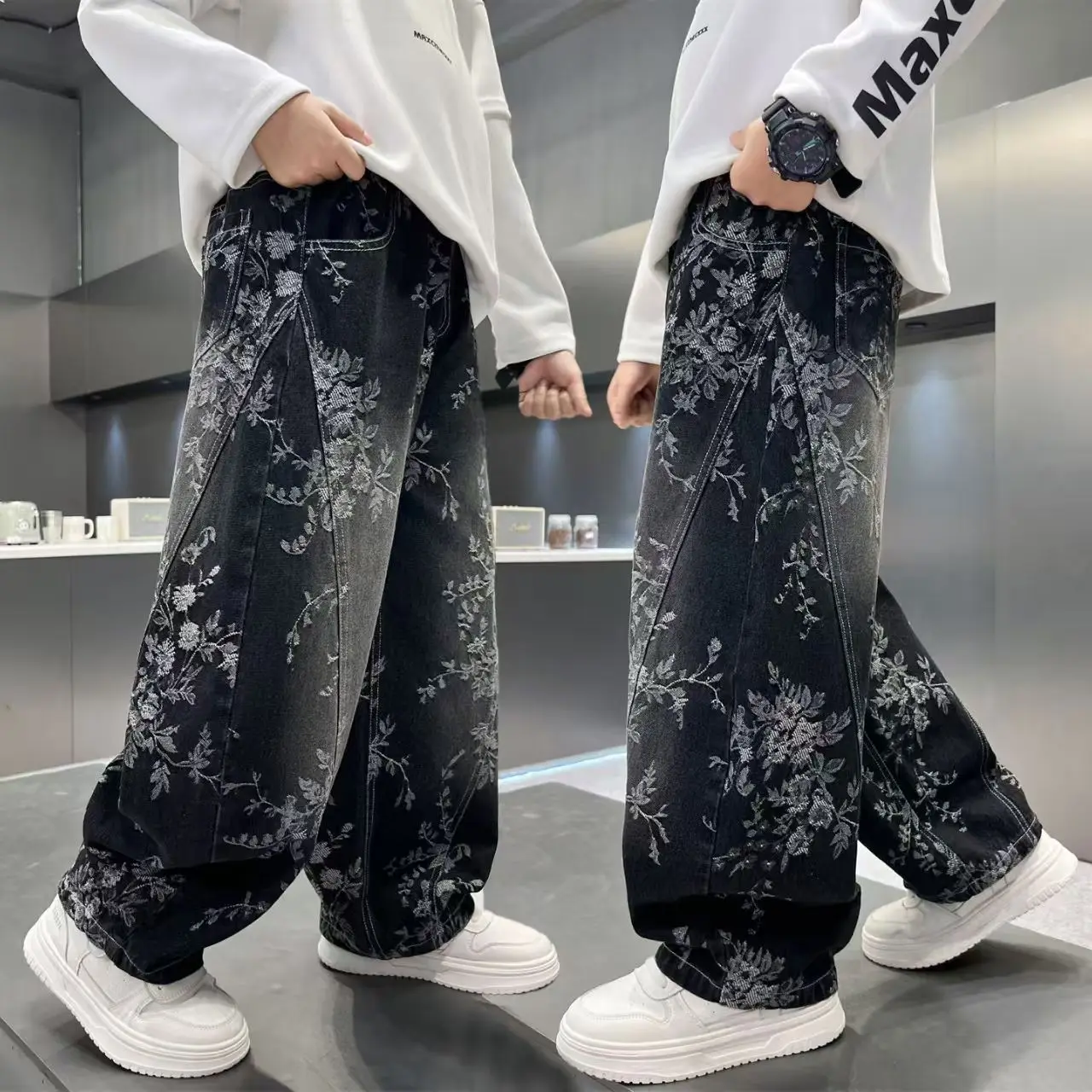 Boys' Jeans 2026 Printed New Spring And Autumn Fashion Casual Versatile Pants For Children And Girls Pants Trendy
Boys' Jeans 2026 Printed New Spring And Autumn Fashion Casual Versatile Pants For Children And Girls Pants Trendy