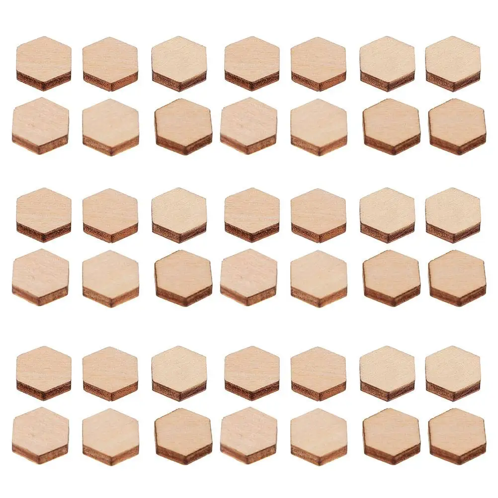 400 Pcs Hexagonal Wood Chips Wooden Unfinished Round Slices Ornaments for Crafts Blank
400 Pcs Hexagonal Wood Chips Wooden Unfinished Round Slices Ornaments for Crafts Blank