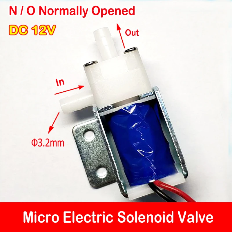 DC 12V Micro Mini Solenoid Valve Normally Open Water Valve Air Valve Mini Electric Control Solenoid Discouraged Air Water Valve
DC 12V Micro Mini Solenoid Valve Normally Open Water Valve Air Valve Mini Electric Control Solenoid Discouraged Air Water Valve