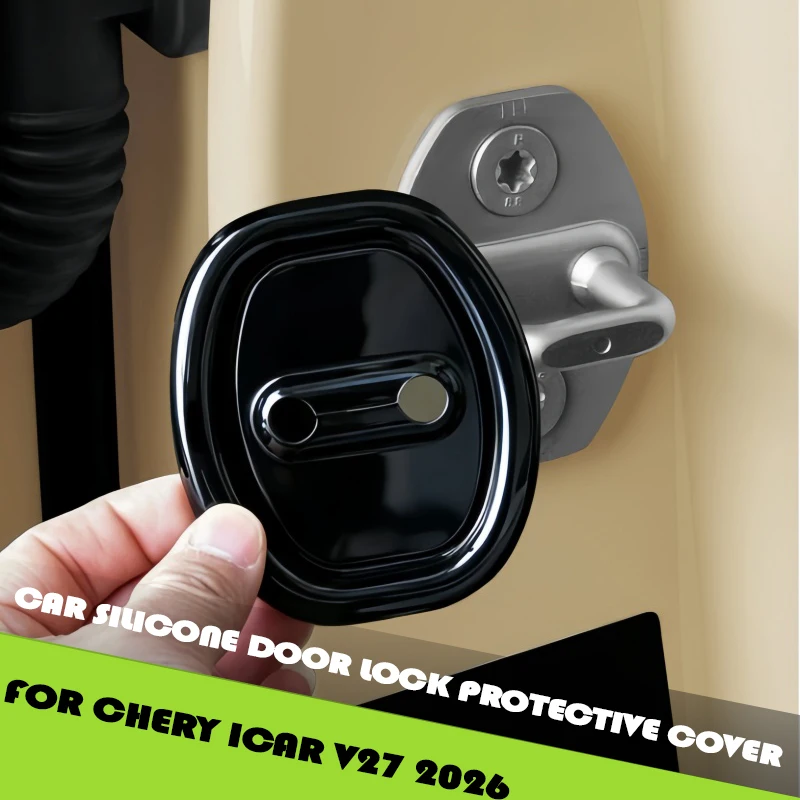 Car Silicone Door Lock Protective Cover Fit for Chery ICAR V27 2026 Modified Car Door Limiter Protective Pad Car Accessories
Car Silicone Door Lock Protective Cover Fit for Chery ICAR V27 2026 Modified Car Door Limiter Protective Pad Car Accessories