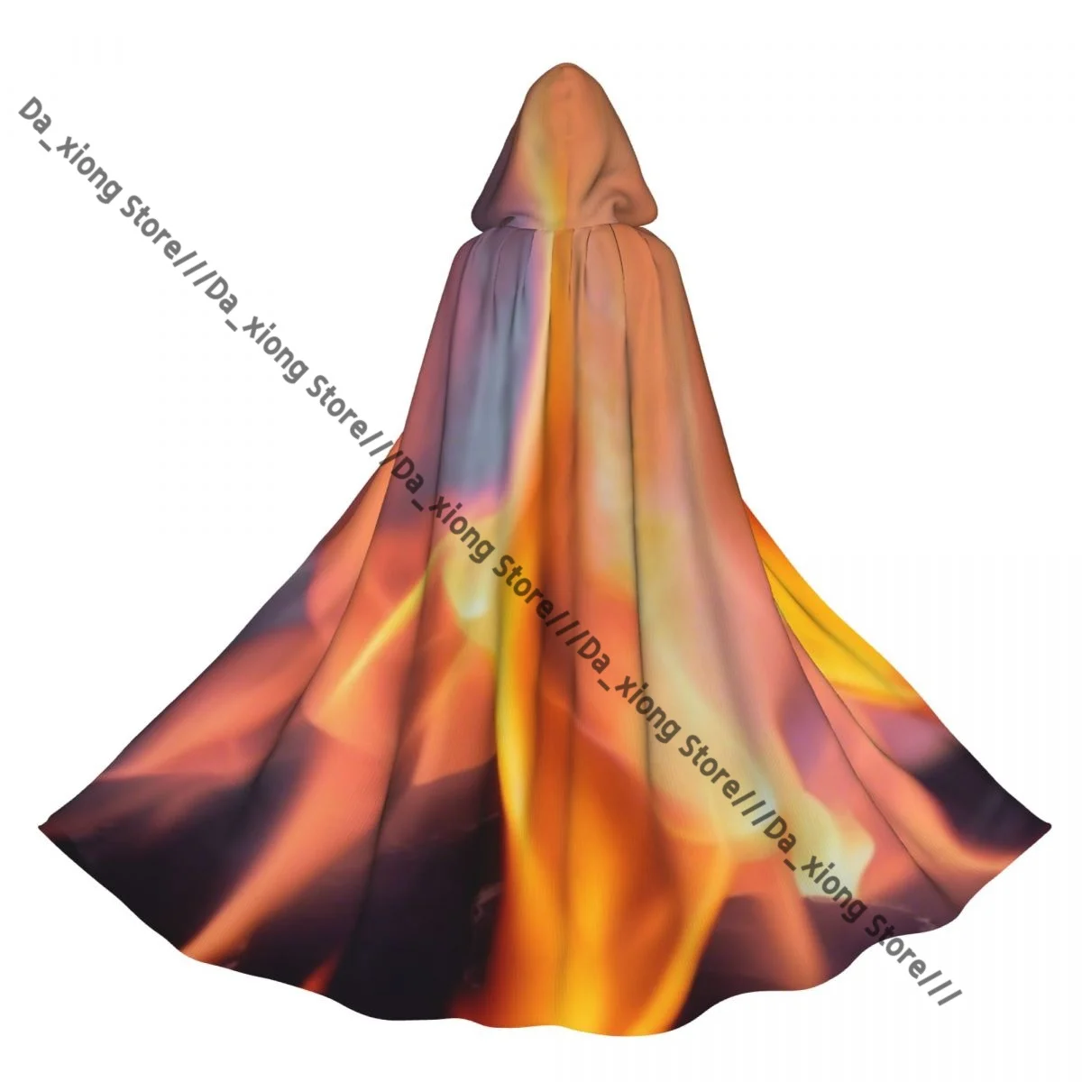 Witch Long Hooded Robe Beautiful Fire Halloween Cloak Cosplay Costumes for Adult
Witch Long Hooded Robe Beautiful Fire Halloween Cloak Cosplay Costumes for Adult