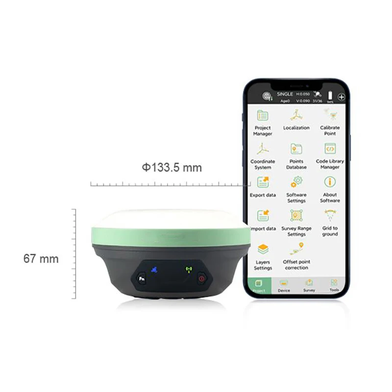 Высокоточное измерительное оборудование X1-GNSS RTK GPS для геодезических работ
Высокоточное измерительное оборудование X1-GNSS RTK GPS для геодезических работ