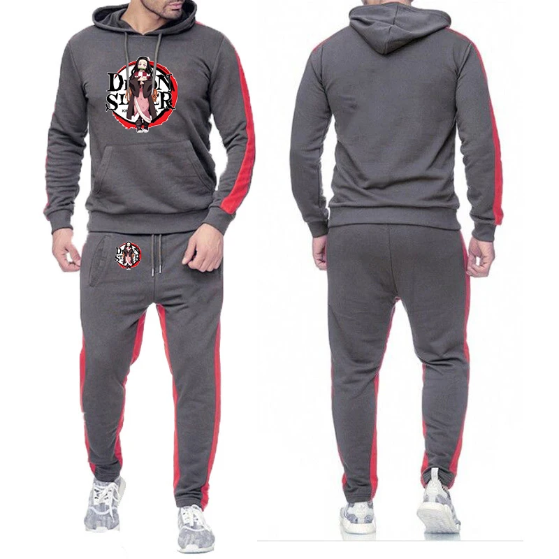 2026 Spring And Autumn Comfortable Men's Demon Slayer Anime Nezuko Logo Print Pullover Hoodies Leisure Pants Solid Color Suits
2026 Spring And Autumn Comfortable Men's Demon Slayer Anime Nezuko Logo Print Pullover Hoodies Leisure Pants Solid Color Suits