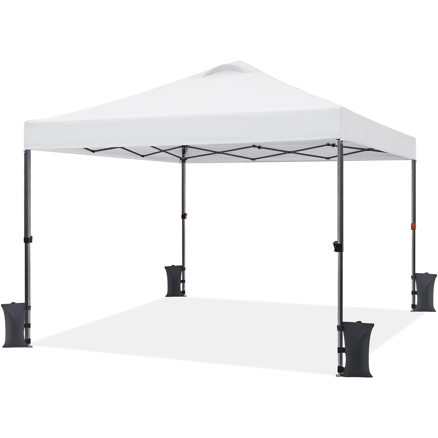 10x10 Pop up Canopy Tent, Commercial 150D Silver Coated Fabric Outdoor Instant Tent w/Wheeled Bag, 4 Sandbags, 8, Customized
10x10 Pop up Canopy Tent, Commercial 150D Silver Coated Fabric Outdoor Instant Tent w/Wheeled Bag, 4 Sandbags, 8, Customized