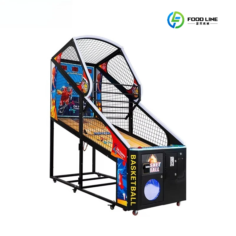 FL Wholesale New Indoor Commercial Street Hoops Token Coin Operated Arcade Machine Shooting Basketball Electronic Games Customiz
FL Wholesale New Indoor Commercial Street Hoops Token Coin Operated Arcade Machine Shooting Basketball Electronic Games Customiz