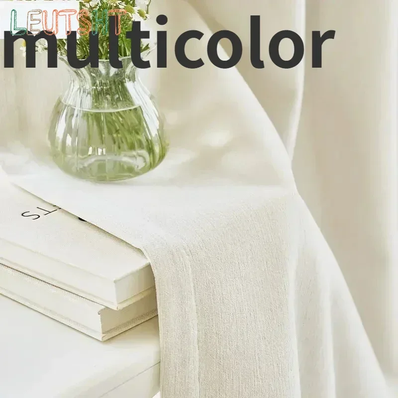 Custom Size Cream Velvet Chenille Blackout Curtains for Living Room Luxury Bedroom Thickened Cream Fabric Tulle Elegant Window
Custom Size Cream Velvet Chenille Blackout Curtains for Living Room Luxury Bedroom Thickened Cream Fabric Tulle Elegant Window