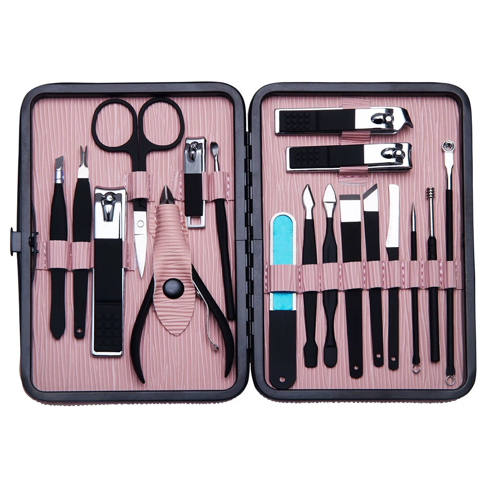 Manicure Kit Nail Trimming Tools Set For Fingernail Grooming Pedicure Stainless Steel Nail Clippers Professional Manicure
Manicure Kit Nail Trimming Tools Set For Fingernail Grooming Pedicure Stainless Steel Nail Clippers Professional Manicure