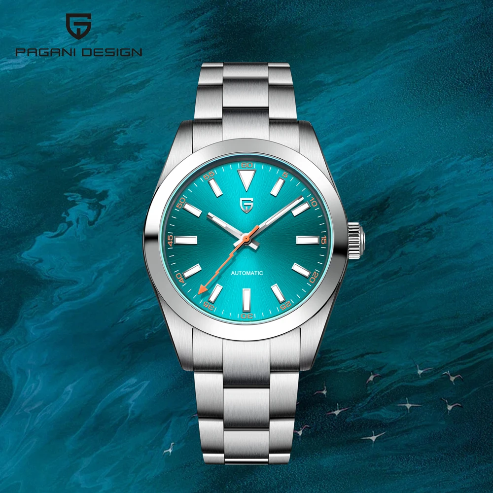PAGANI DESIGN 2025 new watch men's luxury mechanical men's watch Sapphire crystal luminous 100 meters waterproof stainless steel
PAGANI DESIGN 2025 new watch men's luxury mechanical men's watch Sapphire crystal luminous 100 meters waterproof stainless steel