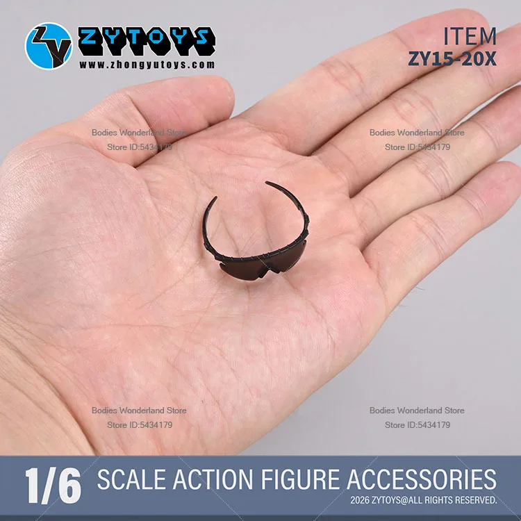 In Stock ZY15-20X 1/6 Scale Male Soldier Mini Sunglasses Model Military Black Glasses Accessories For 12inch Action Figure Doll
In Stock ZY15-20X 1/6 Scale Male Soldier Mini Sunglasses Model Military Black Glasses Accessories For 12inch Action Figure Doll