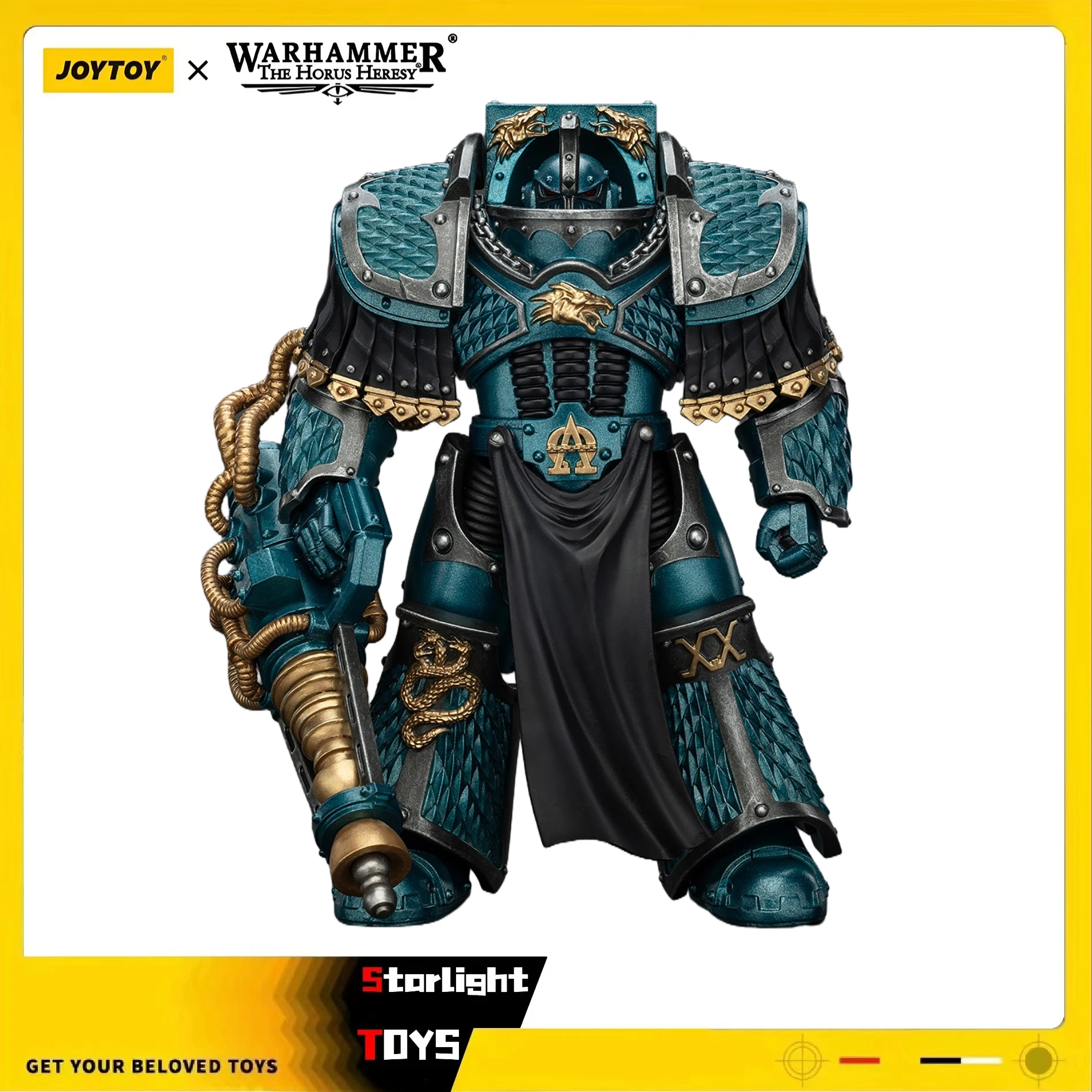 JOYTOY Warhammer 40K Alpha Legion Lernaean Терминатор с преобразованием Beam Cannon Модель игрушки 1/18 Фигурка
JOYTOY Warhammer 40K Alpha Legion Lernaean Терминатор с преобразованием Beam Cannon Модель игрушки 1/18 Фигурка