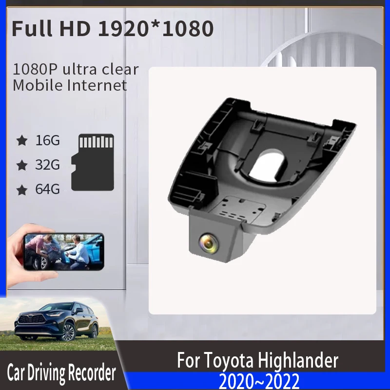 Автомобильный видеорегистратор подходит для Toyota Highlander XU70 2020 2021 2022, видеорегистратор, DVD для дорожных рекордеров, камера с Wi-Fi, автомобильные аксессуары
Автомобильный видеорегистратор подходит для Toyota Highlander XU70 2020 2021 2022, видеорегистратор, DVD для дорожных рекордеров, камера с Wi-Fi, автомобильные аксессуары