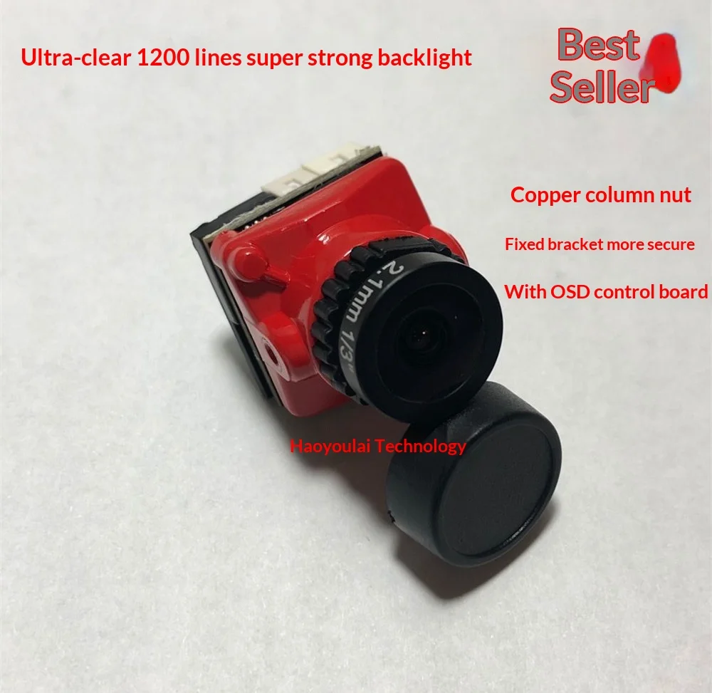 FPV Crossover Special 1080P Camera with Super Backlight PN Adjustable 2.1mm Drone Model Camera
FPV Crossover Special 1080P Camera with Super Backlight PN Adjustable 2.1mm Drone Model Camera