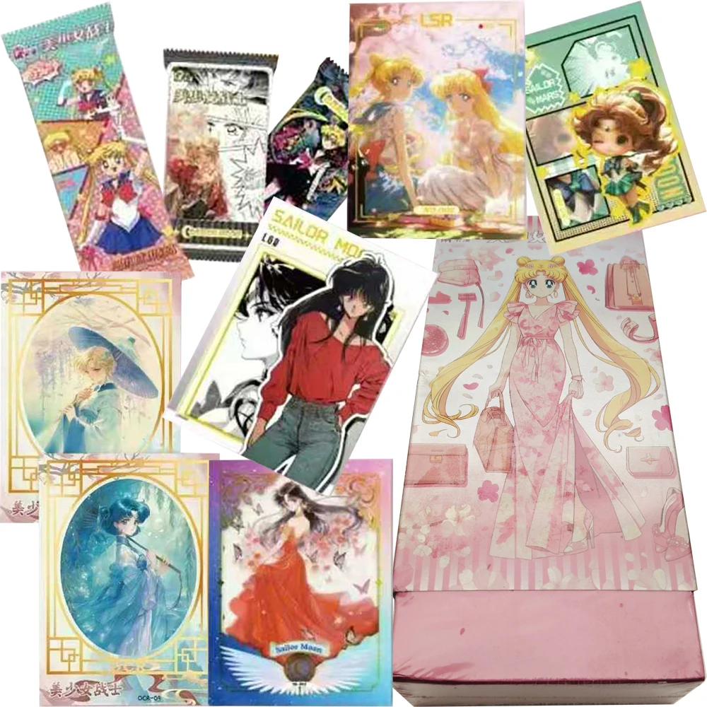 Japanese Classic Fantasy Battle Anime Sailor Moon Collection Card Highly Beloved Cartoon Character Practical Exquisite Card Gift
Japanese Classic Fantasy Battle Anime Sailor Moon Collection Card Highly Beloved Cartoon Character Practical Exquisite Card Gift