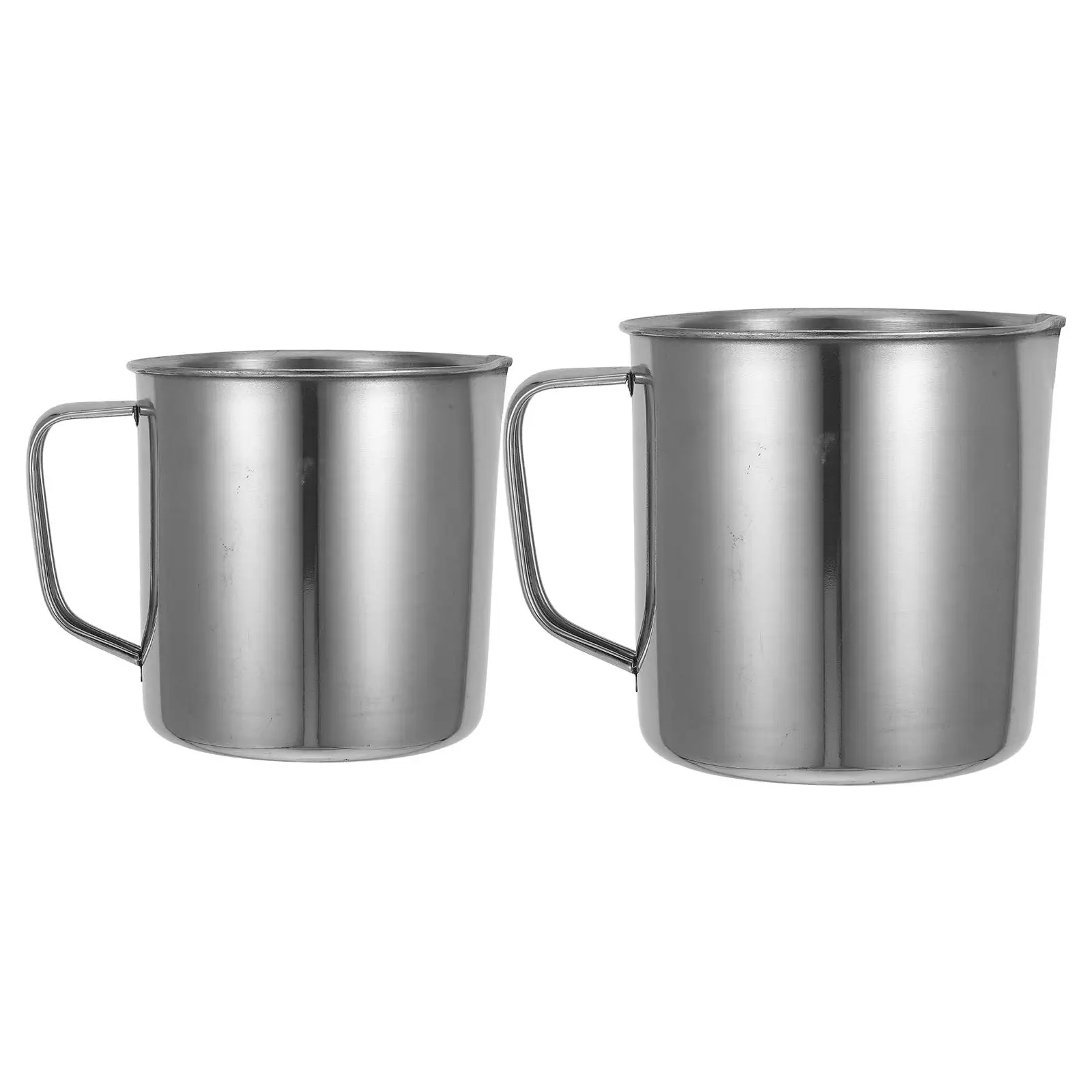 2 Pcs Stainless Small Stainless Measuring Cup Measuring Cup Steel Markings Teaching Equipment
2 Pcs Stainless Small Stainless Measuring Cup Measuring Cup Steel Markings Teaching Equipment