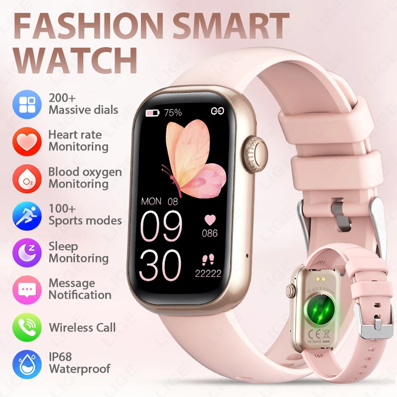 For Android IOS Smart Bracelet Women Smartwatch Men Heart Rate Blood Oxygen Waterproof Sport Smart Band Watch For Ladies 2026
For Android IOS Smart Bracelet Women Smartwatch Men Heart Rate Blood Oxygen Waterproof Sport Smart Band Watch For Ladies 2026