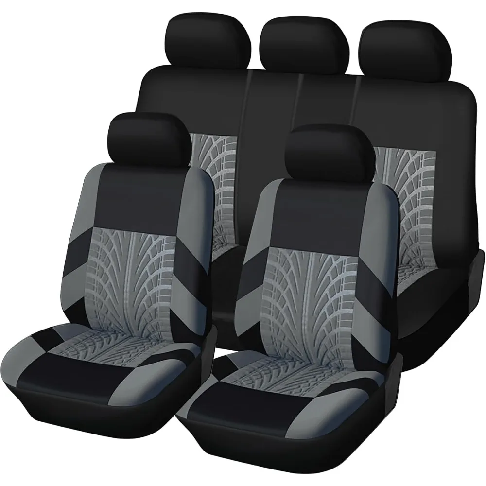 Car Seat Covers Polyester Front Bucket Seat Protectors with Back Premium Sporty Seat Cushions, Auto Accessories for Car SUV
Car Seat Covers Polyester Front Bucket Seat Protectors with Back Premium Sporty Seat Cushions, Auto Accessories for Car SUV