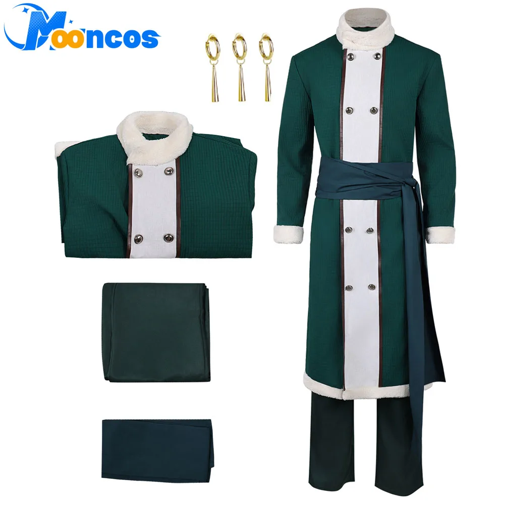 Roronoa Cosplay Zoro Costume Men Fantasia Coats Pants Belt Earrings Movie Navigation Disfraz Clothes for Halloween Carnival Suit
Roronoa Cosplay Zoro Costume Men Fantasia Coats Pants Belt Earrings Movie Navigation Disfraz Clothes for Halloween Carnival Suit