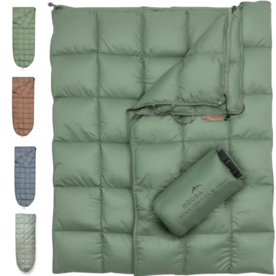 Down Camping Blanket with Footbox Lightweight Packable Water Resistant Backpacking Quilt and Warm Puffy Compact Outdoor Throw 5
Down Camping Blanket with Footbox Lightweight Packable Water Resistant Backpacking Quilt and Warm Puffy Compact Outdoor Throw 5