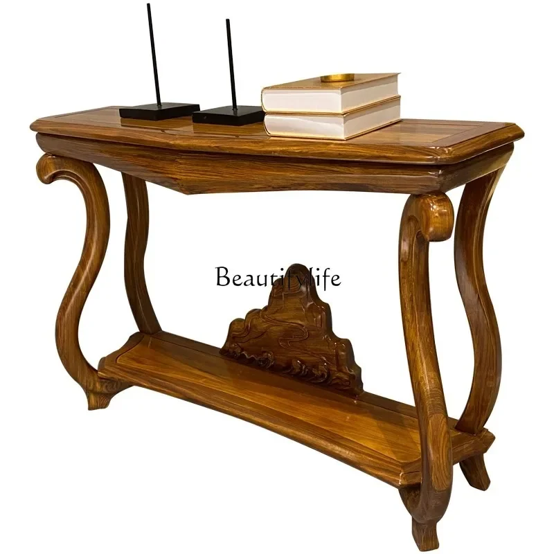 ls 42New Chinese-style solid wood entrance table entry foyer 1.29 meters decorative cabinet against the wall
ls 42New Chinese-style solid wood entrance table entry foyer 1.29 meters decorative cabinet against the wall
