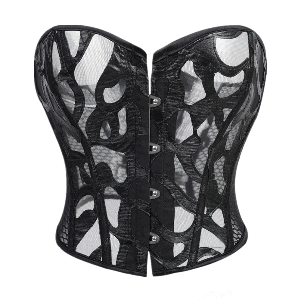 Черные короткие сетчатые дышащие корсеты с завышенной талией, женское сексуальное утягивающее белье, бюстье без бретелек, укороченный топ
Черные короткие сетчатые дышащие корсеты с завышенной талией, женское сексуальное утягивающее белье, бюстье без бретелек, укороченный топ