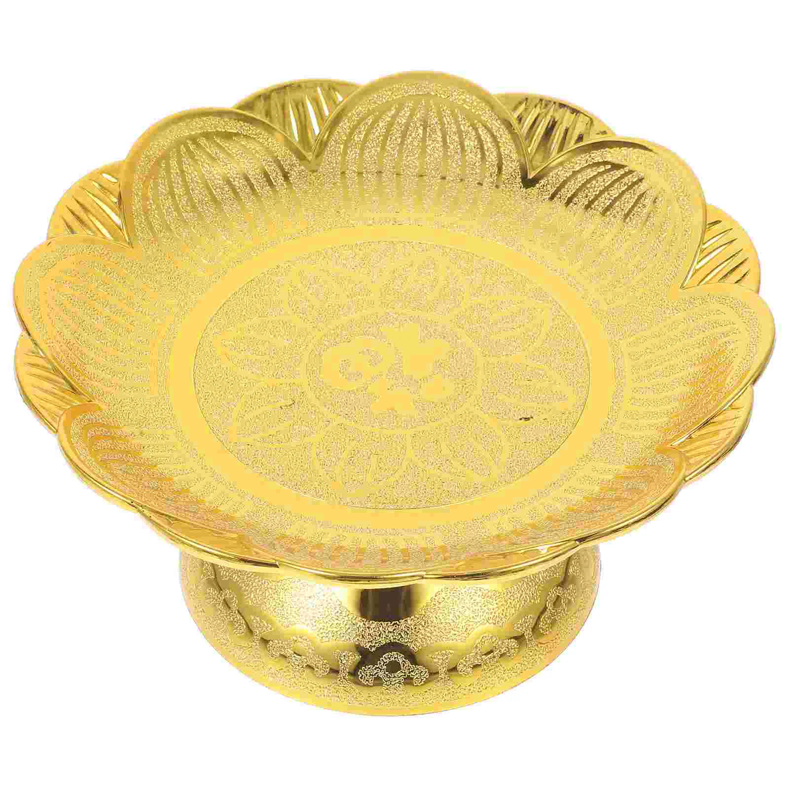 Snack Bowl Fruit Tray Platters Plate with Raised Edge Decorative Lotus Sacrifices Serving
Snack Bowl Fruit Tray Platters Plate with Raised Edge Decorative Lotus Sacrifices Serving