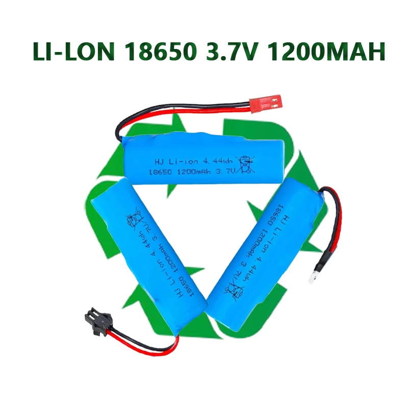 3.7V 18650 Li-Ion Battery SM JST XH2.54 Plug 1200mAh Rechargeable Battery with PCB Microphone Recorder RC Car Lithium Battery
3.7V 18650 Li-Ion Battery SM JST XH2.54 Plug 1200mAh Rechargeable Battery with PCB Microphone Recorder RC Car Lithium Battery