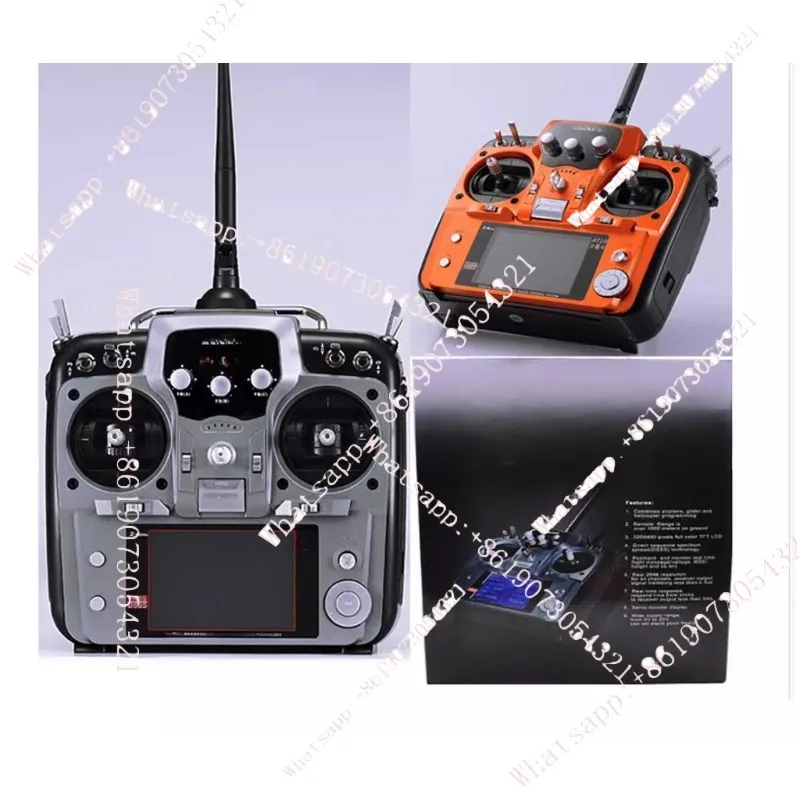 The second generation remote control twelve channels 2.4G Chinese LCD AT9S remote control
The second generation remote control twelve channels 2.4G Chinese LCD AT9S remote control