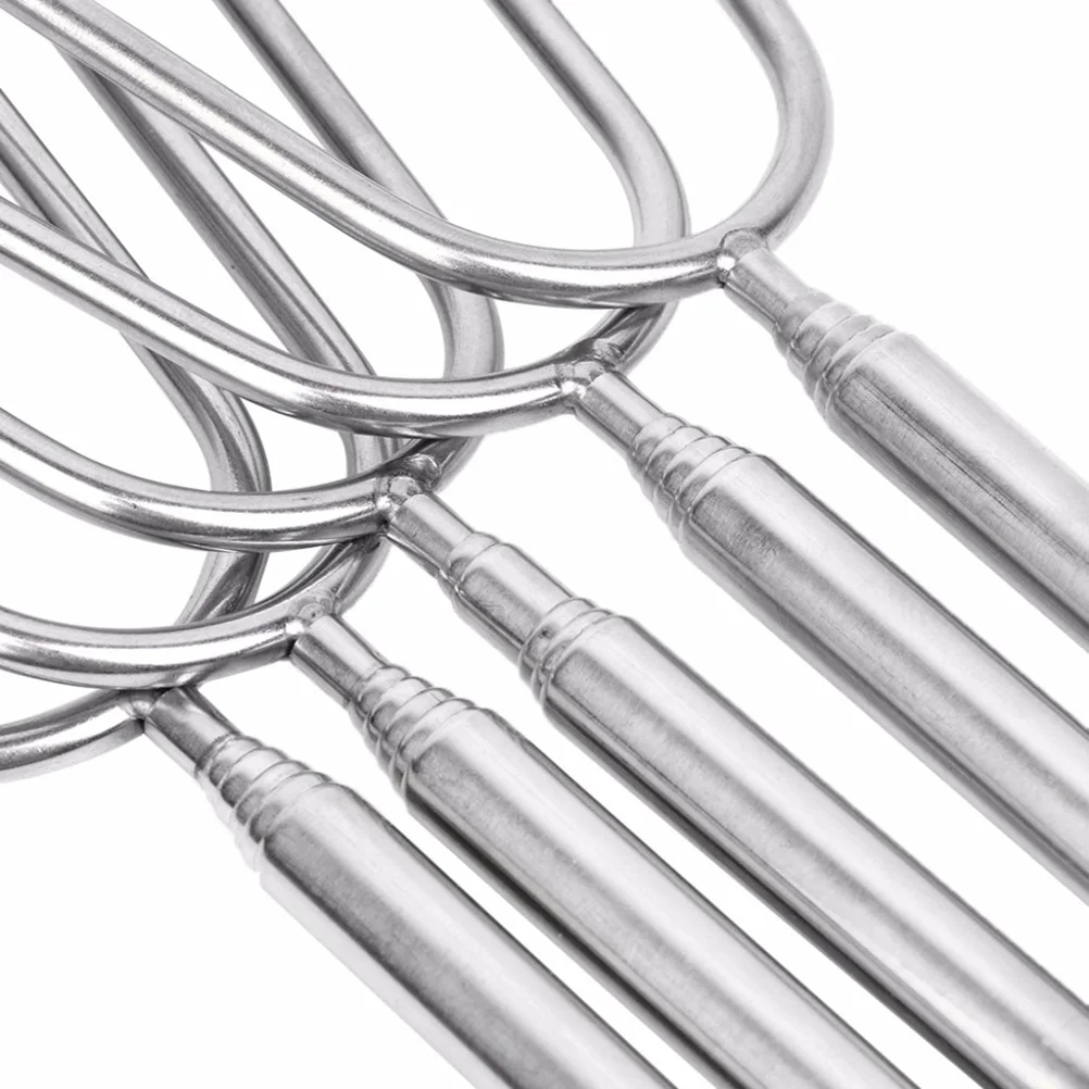 5pcs BBQ Forks Stainless Steel Telescopic Skewers Camping Beach Party Grill Accessories Campfire Cooking Utensils
5pcs BBQ Forks Stainless Steel Telescopic Skewers Camping Beach Party Grill Accessories Campfire Cooking Utensils