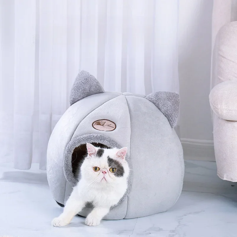 Cute Cat Tent Winter Small Dogs Cave Nest Self-Warming Comfortable Pet Sleeping Bed Bedside Lounge Cat Supplies Pet Accessories
Cute Cat Tent Winter Small Dogs Cave Nest Self-Warming Comfortable Pet Sleeping Bed Bedside Lounge Cat Supplies Pet Accessories