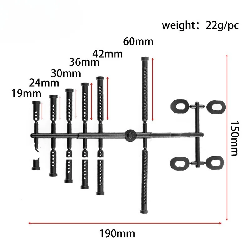 1/12 1/14 1/16 1/18 RC Car Body Mount Post Shell Column RC Car Upgrade Parts Accessories
1/12 1/14 1/16 1/18 RC Car Body Mount Post Shell Column RC Car Upgrade Parts Accessories