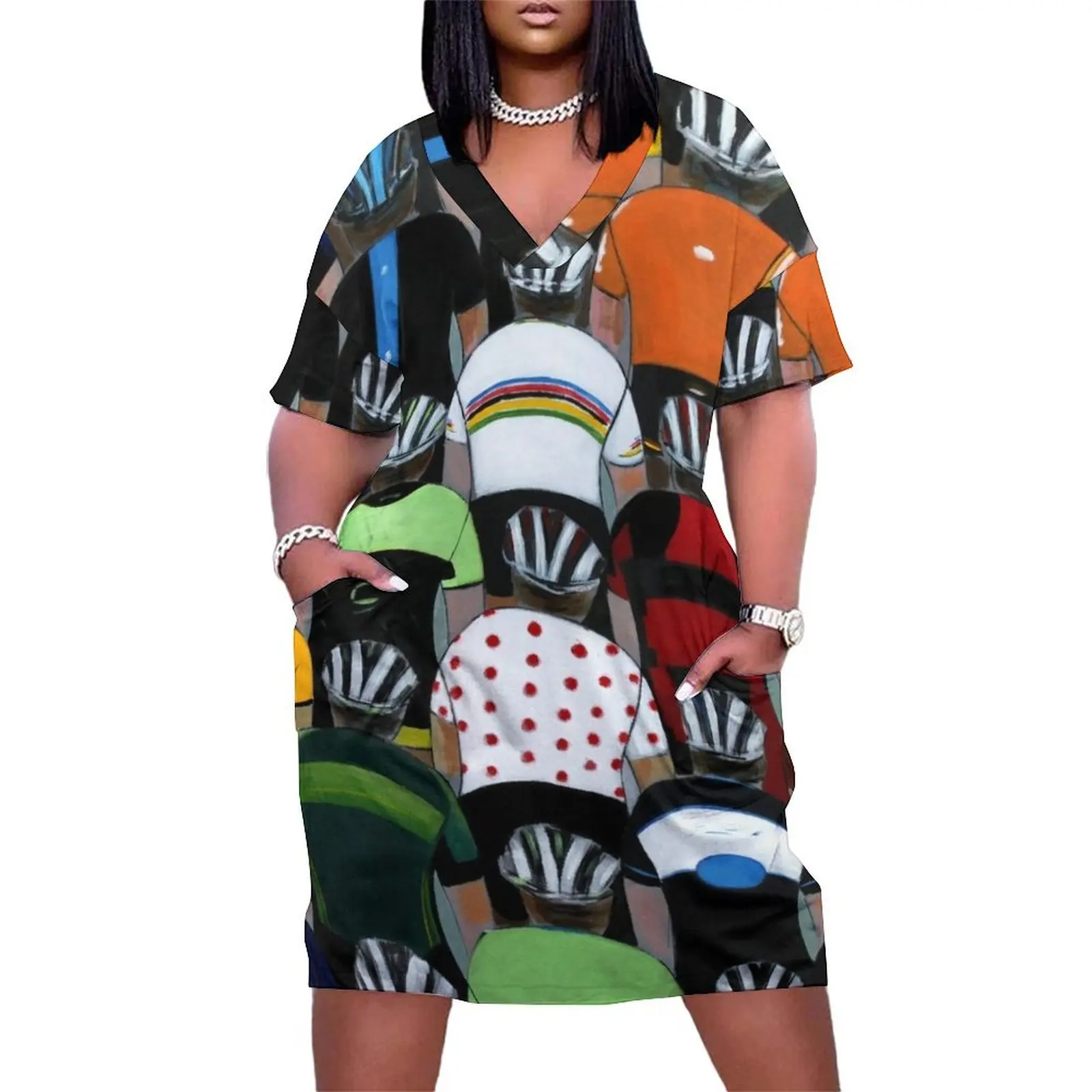 Maillots Loose Pocket Dress Women's summer suit dresses for women Female clothing
Maillots Loose Pocket Dress Women's summer suit dresses for women Female clothing