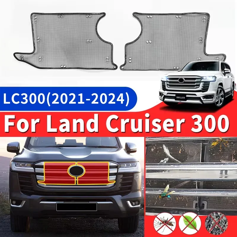 For Toyota Land Cruiser 300 Lc300 2022 2024 Tuning Exterior Upgraded Accessories Stainless Steel Wire Mesh, Front Grille Bumper
For Toyota Land Cruiser 300 Lc300 2022 2024 Tuning Exterior Upgraded Accessories Stainless Steel Wire Mesh, Front Grille Bumper