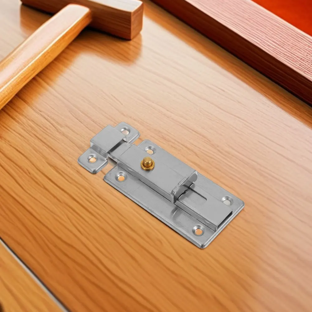 Stainless Steel Bathroom Door Lock Dual Head Home Hotel Sliding Bolt Latch Thickened Design Prevents Loosening Door Bolts Inside
Stainless Steel Bathroom Door Lock Dual Head Home Hotel Sliding Bolt Latch Thickened Design Prevents Loosening Door Bolts Inside