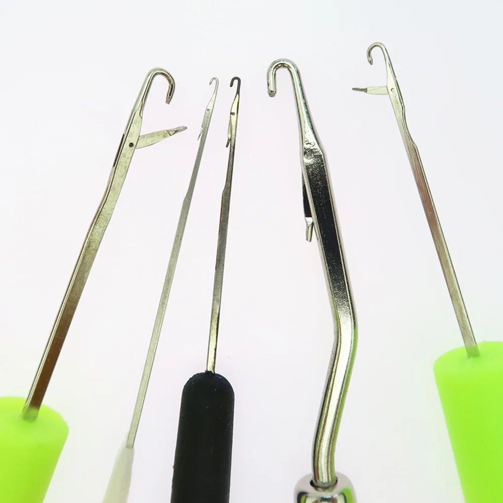 5Pcs Knitting Needle Set Wood Crochet Hooks Smooth Surface Sweater Repair Sock Fixing Latch Hook Tool Knitting Needles
5Pcs Knitting Needle Set Wood Crochet Hooks Smooth Surface Sweater Repair Sock Fixing Latch Hook Tool Knitting Needles