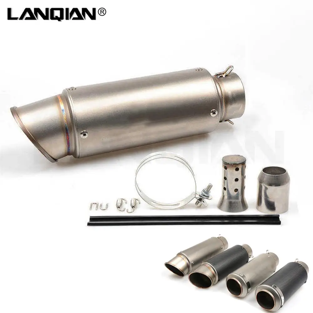 Universal Motorcycle Carbon Fiber Exhaust Pipe GP Escape Exhaust Muffler For HYOSUNG GT250R GT650R KAWASAKI VERSYS 650 1000 YZF
Universal Motorcycle Carbon Fiber Exhaust Pipe GP Escape Exhaust Muffler For HYOSUNG GT250R GT650R KAWASAKI VERSYS 650 1000 YZF