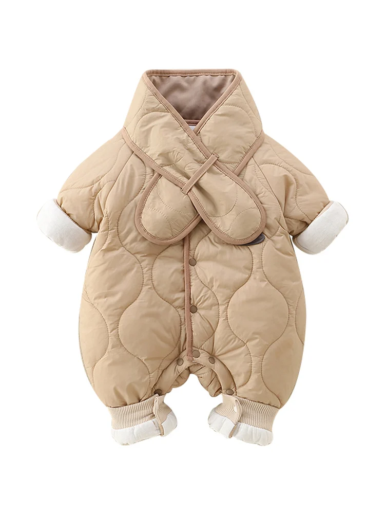 Baby Outfit Autumn Winter Thin Cotton Rer Warm Outdoor Cute Ne Warmer Coat Harie Cling Suit Korean Sle Polyester
Baby Outfit Autumn Winter Thin Cotton Rer Warm Outdoor Cute Ne Warmer Coat Harie Cling Suit Korean Sle Polyester