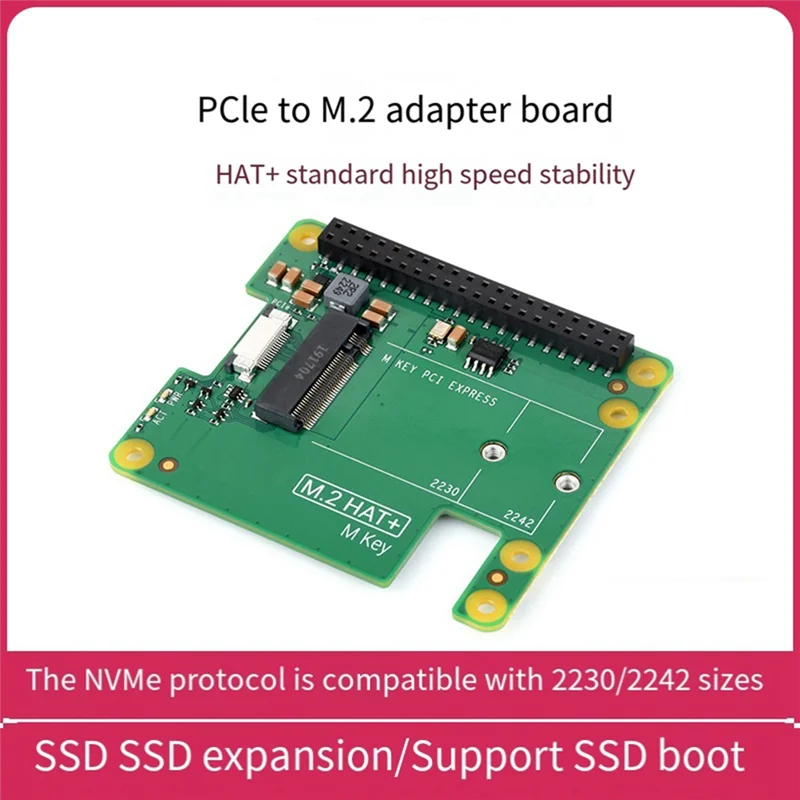 AM-для Raspberry Pi 5 Pcie к M.2 HAT + плата расширения Nvme SSD Gen2 Gen3 для твердотельного накопителя 2230 2242 Nvme M.2
AM-для Raspberry Pi 5 Pcie к M.2 HAT + плата расширения Nvme SSD Gen2 Gen3 для твердотельного накопителя 2230 2242 Nvme M.2