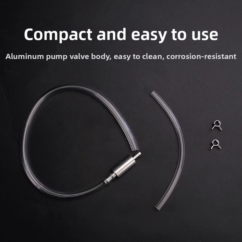 Aluminum and PVC One Way Valve Sucker Pipe Bleeder for Brake Fluid Drainage Tool Kit Compatible with Motorcycles and Bicycles
Aluminum and PVC One Way Valve Sucker Pipe Bleeder for Brake Fluid Drainage Tool Kit Compatible with Motorcycles and Bicycles