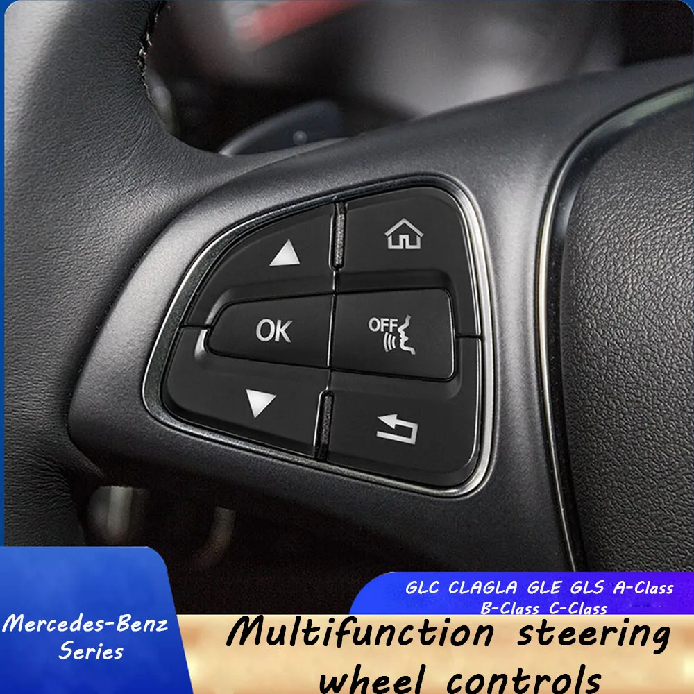 Car Interior Steering Wheel ABS Button Cover For Mercedes-Benz W205 W206 W166 X156 C117 X253 C200L, GLA200, CLA, GLE GLC260 X118
Car Interior Steering Wheel ABS Button Cover For Mercedes-Benz W205 W206 W166 X156 C117 X253 C200L, GLA200, CLA, GLE GLC260 X118