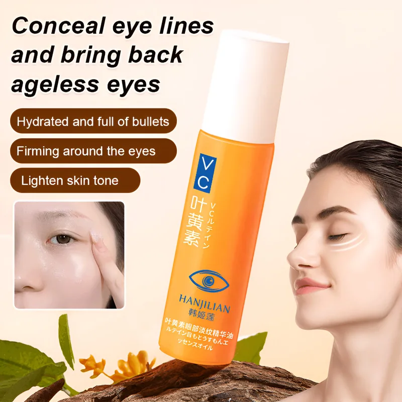 Lutein Anti-Wrinkle Eye Essence Oil Firming Fade Eye Bags Fine Lines Roller Ball Massage Eye Essence Improves Dullness Eye Care 
Lutein Anti-Wrinkle Eye Essence Oil Firming Fade Eye Bags Fine Lines Roller Ball Massage Eye Essence Improves Dullness Eye Care