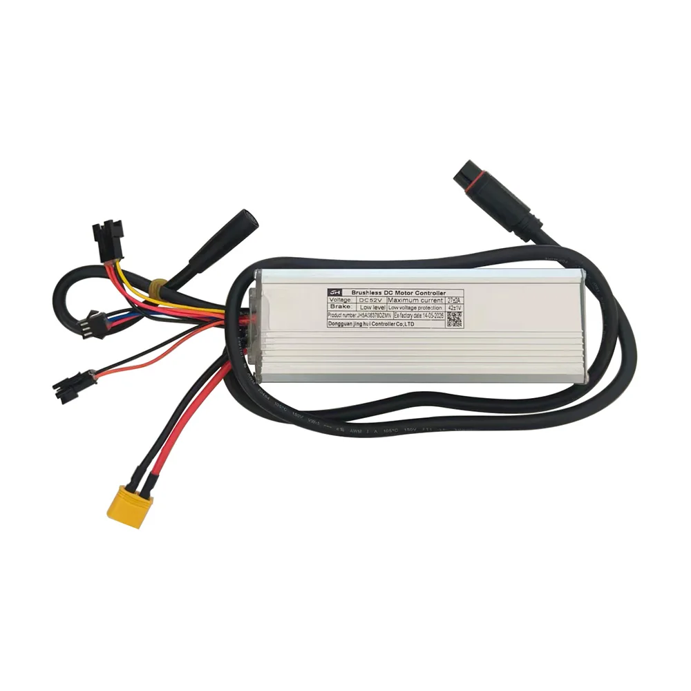 Electric Bike Brushless Motor Controller JH5AS6378DZMN 52V 27A for Electric Scooters MTB Accessories Speed Controller
Electric Bike Brushless Motor Controller JH5AS6378DZMN 52V 27A for Electric Scooters MTB Accessories Speed Controller