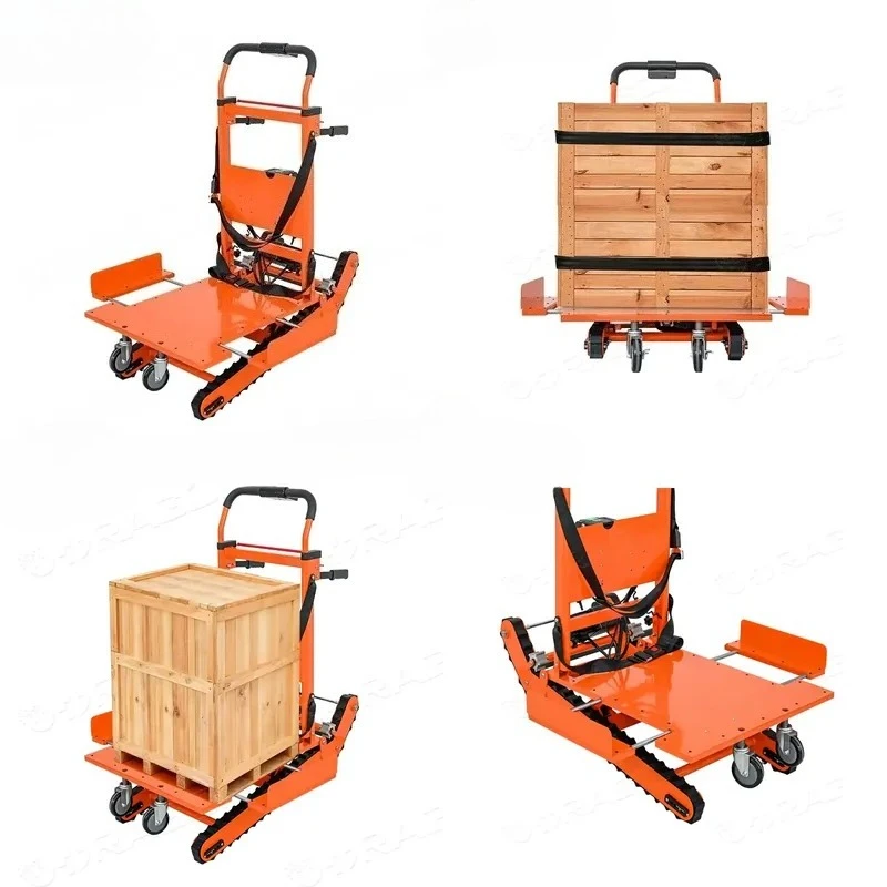 Factory Crawler-Type Portable Electric Stair Lift for Stair Climber Trolley Machine Electric Power Stair Climbing Machine
Factory Crawler-Type Portable Electric Stair Lift for Stair Climber Trolley Machine Electric Power Stair Climbing Machine